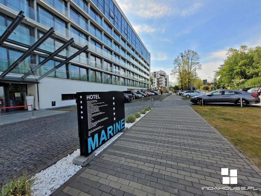 Apartamentyprzymorzu Marine***** Apartament Dwupoziomowy Z Widokiem Na Morze Kołobrzeg Esterno foto