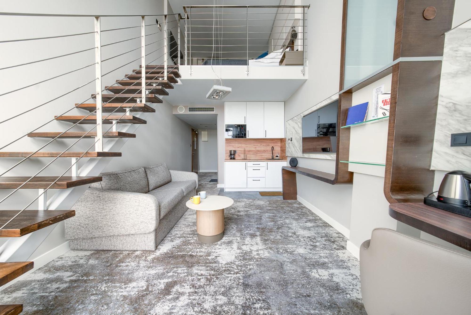 Apartamentyprzymorzu Marine***** Apartament Dwupoziomowy Z Widokiem Na Morze Kołobrzeg Esterno foto