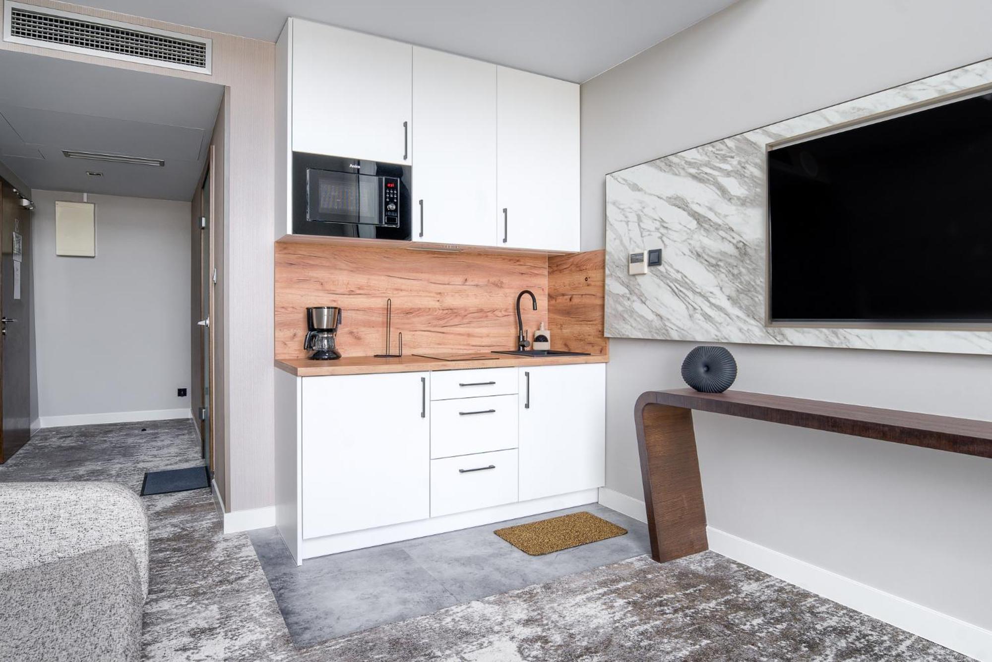 Apartamentyprzymorzu Marine***** Apartament Dwupoziomowy Z Widokiem Na Morze Kołobrzeg Esterno foto