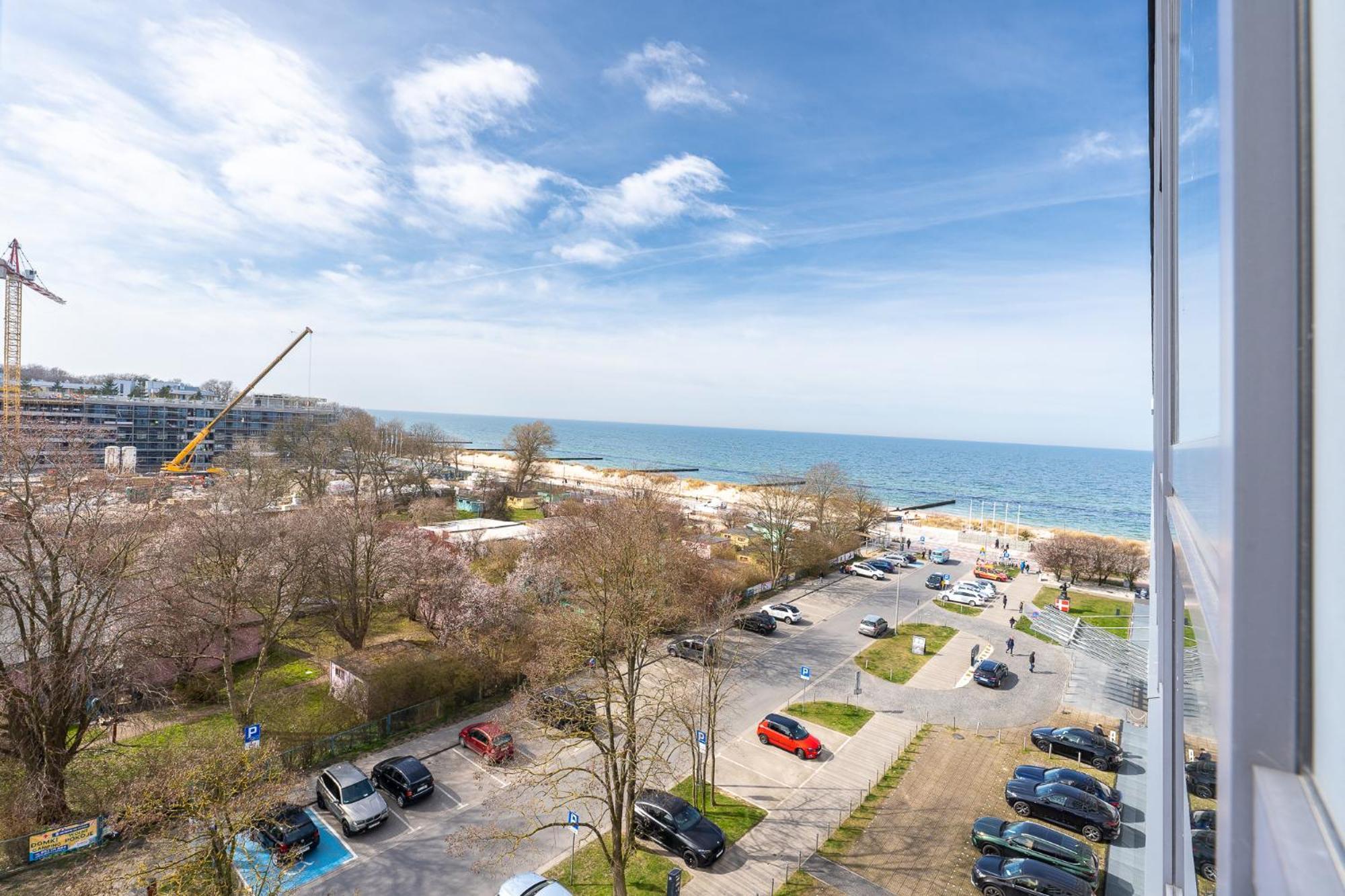 Apartamentyprzymorzu Marine***** Apartament Dwupoziomowy Z Widokiem Na Morze Kołobrzeg Esterno foto